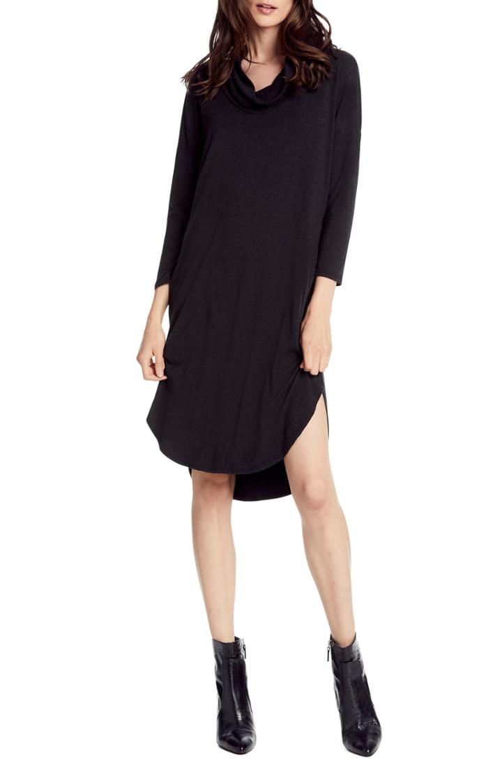 Women's Madewell Long Sleeve Swingy T-shirt Dress