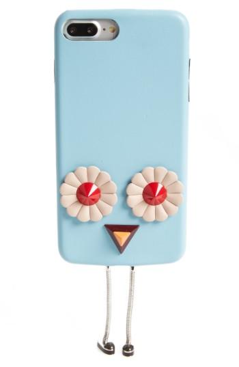 Fendi Century Legs Iphone 7 Case - Blue/green