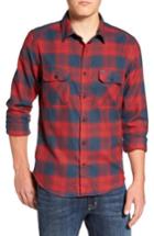 Men's Hurley Check Dri-fit Shirt - Red