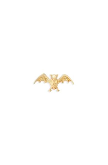 Women's Maria Tash Large Bat With Diamond Eyes Stud Earring