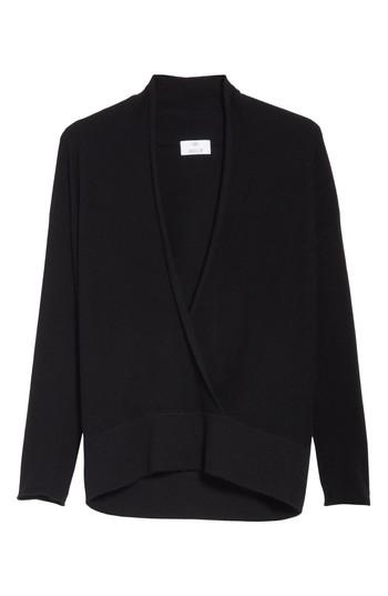 Women's Allude Merino Wool & Cashmere Surplice Sweater