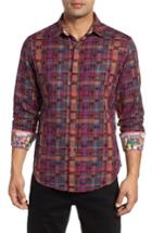 Men's Robert Graham Nash Classic Fit Sport Shirt - Red