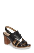 Women's Johnston & Murphy Kayla Sandal .5 M - Black