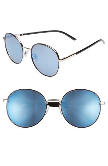 Women's Bp. 55mm Round Sunglasses - Gold/ Pink