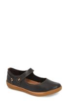 Women's Clarks Unhaven Mary Jane Flat M - Black