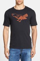 Men's Red Jacket 'baltimore Orioles - Brass Tacks' T-shirt - Black