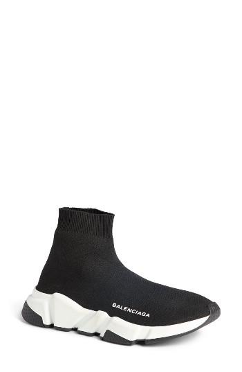 Women's Balenciaga Speed Knit Sneaker Us / 35eu - Black