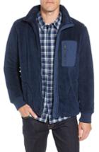 Men's Ugg Lucas High Pile Fleece Sweater Jacket, Size - Blue