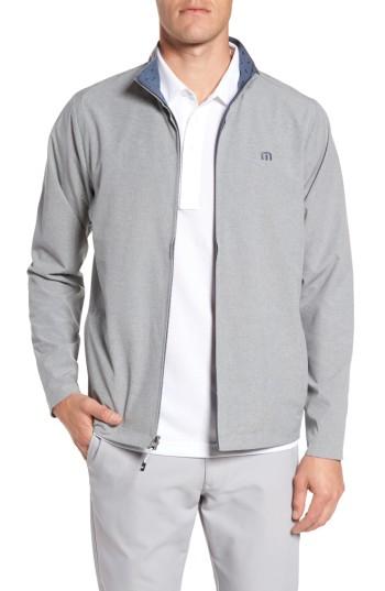 Men's Travis Mathew Nowo Reversible Jacket - Grey