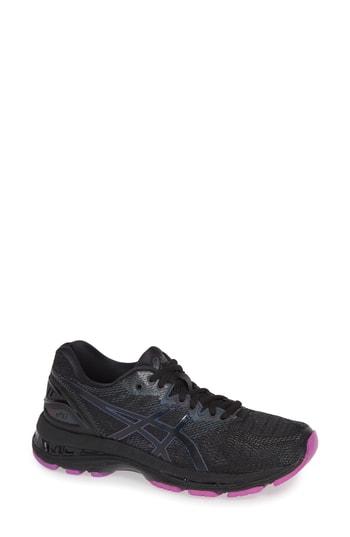 Women's Asics Gel-nimbus 20 Lite-show Running Shoe .5 B - Black