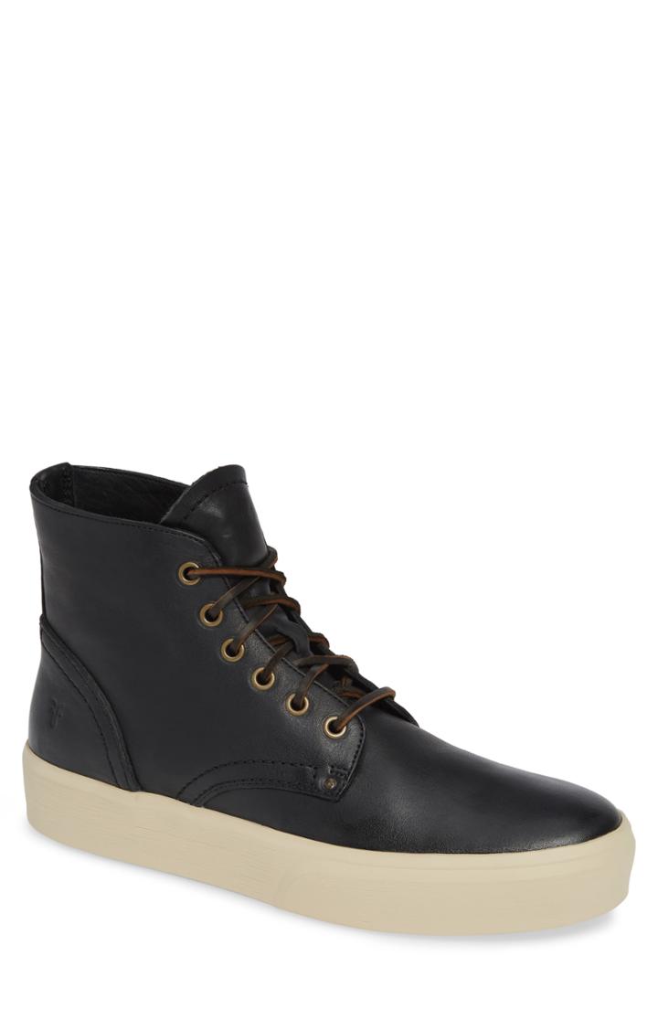 Men's Frye Beacon High Top Platform Sneaker .5 M - Black