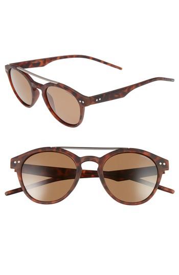 Men's Polaroid 50mm Polarized Sunglasses - Matte Havana/ Bronze