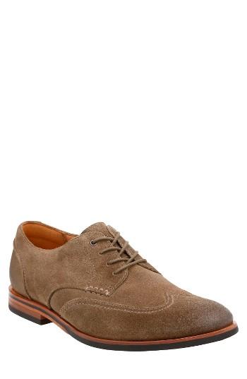 Men's Clarks Broyd Wingtip .5 M - Green