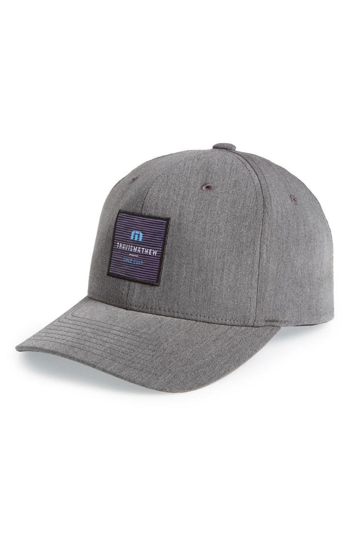 Men's Travis Mathew Bank Cap - Grey