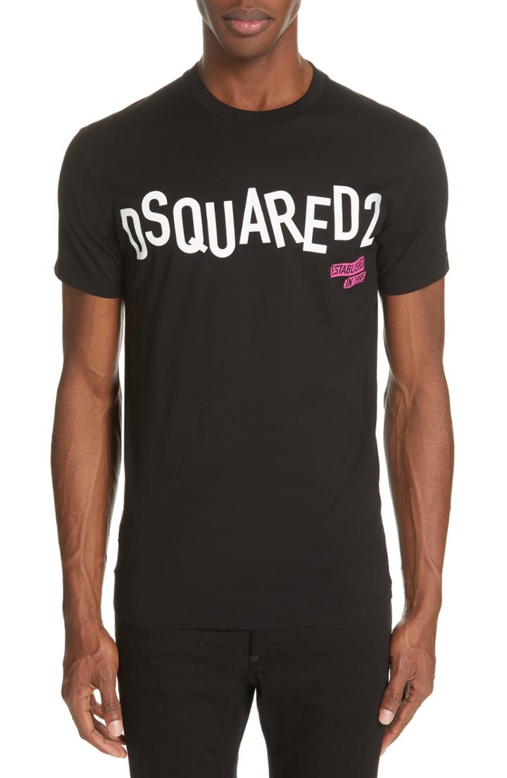 Men's Dsquared2 New Logo T-shirt - Black
