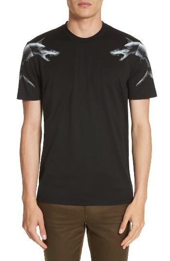 Men's Givenchy Cuban Fit Graphic T-shirt - Black