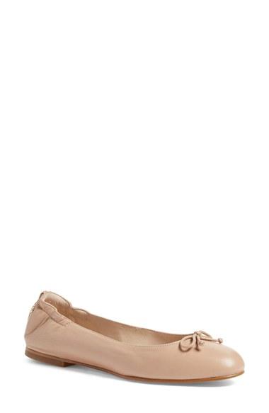 Women's L.k. Bennett 'thea' Ballet Flat .5us / 41eu - Beige