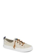 Women's Sperry Crest Vibe Sneaker .5 M - Beige