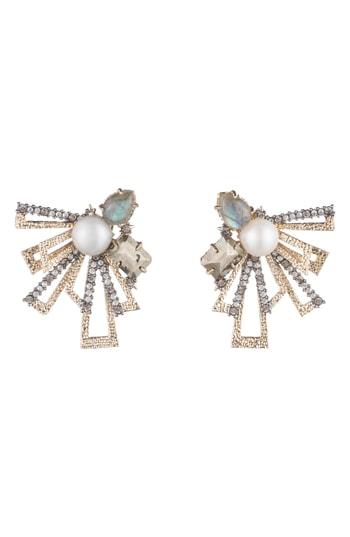 Women's Alexis Bittar Brutalist Stud Earrings