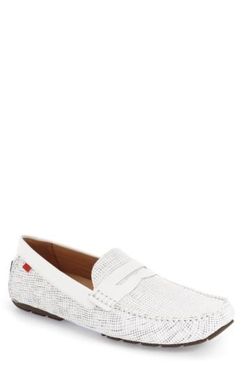 Men's Marc Joseph New York 'union Street' Penny Loafer M - White