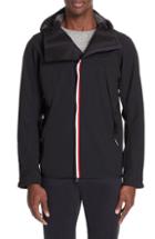 Men's Moncler Maglia Windproof & Water Resistant Down Packable Jacket, Size - Black