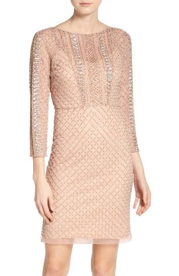 Women's Adrianna Papell Sheath Dress - Pink