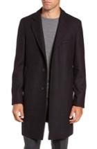 Men's Boss X Nordstrom Nye Wool Blend Top Coat R - Red
