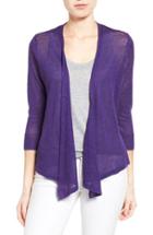 Women's Nic+zoe '4-way' Convertible Three Quarter Sleeve Cardigan