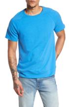 Men's The Rail Raw Edge Raglan T-shirt - Blue