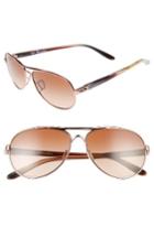 Women's Oakley Tie Breaker 55mm Sunglasses - Rose Gold/ Vr50 Brown