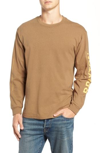 Men's Brixton Twin Long Sleeve T-shirt - Green