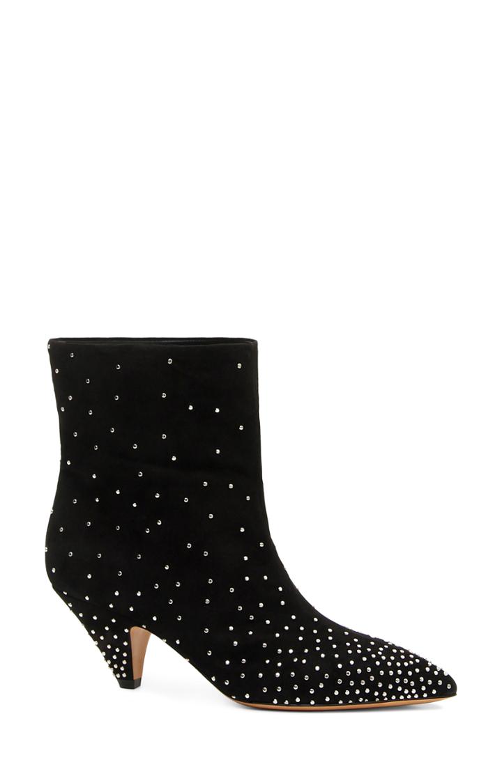 Women's Valentino Garavani Dewstuds Bootie .5us / 36.5eu - Black