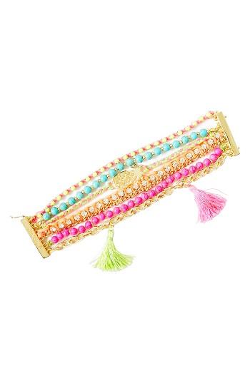 Women's Lilly Pulitzer Bohemian Tassel Bracelet