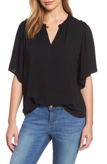 Women's Velvet By Graham & Spencer Puff Sleeve Blouse