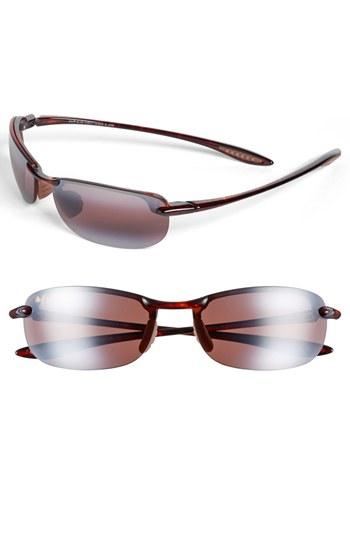 Men's Maui Jim 'makaha - Polarizedplus2' 63mm Sunglasses - Tortoise/ Rose