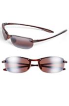 Men's Maui Jim 'makaha - Polarizedplus2' 63mm Sunglasses - Tortoise/ Rose