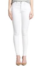 Women's Ag Farrah High Waist Skinny Jeans - White