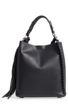 Allsaints Kepi Leather Shoulder Bag - Black