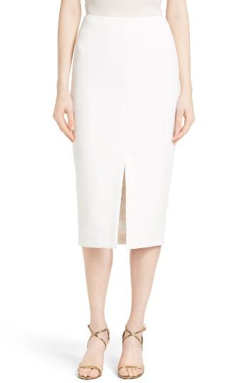 Women's Ted Baker London Silaas Slit Pencil Skirt - Ivory