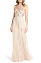 Women's Amsale Sheridan Sequin Halter Dress