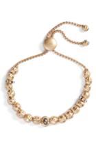 Women's Treasure & Bond Hammered Sphere Charm Adjustable Bracelet