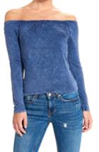 Women's Thieves Like Us Off The Shoulder Top - Blue