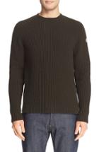 Men's Moncler Ribbed Wool & Cashmere Sweater