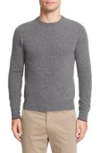 Men's Moncler Tipped Wool Pullover - Grey