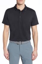 Men's Mizzen+main Phil Mickelson Regular Fit Performance Golf Polo - Black