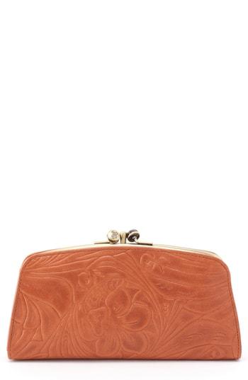 Women's Hobo Liven Leather Wallet - Red