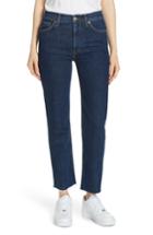 Women's Re/done Originals High Waist Stovepipe Jeans - Blue
