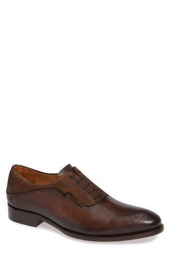 Men's Mezlan Hanks Longwing Oxford M - Brown