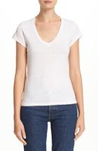 Women's Re/done X Hanes '1960s Slim' V-neck Tee - White