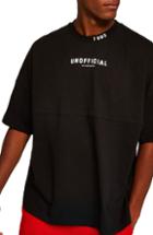 Men's Topman Unofficial Graphic T-shirt - Black